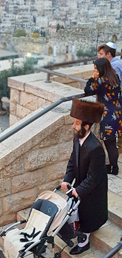 Хасид в красивой шапке